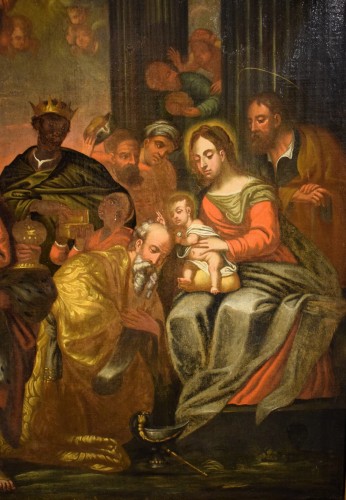 Adoration des Mages - Flandres 1ere moitié du 17e siècle - Romano Ischia